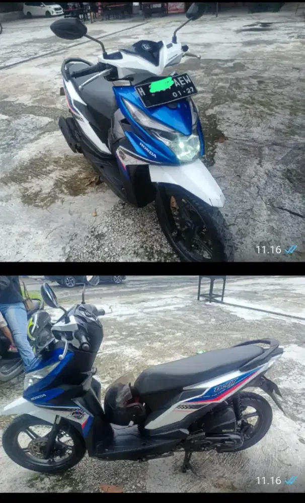 BU Dijual Honda Beat 2016 ex kerja