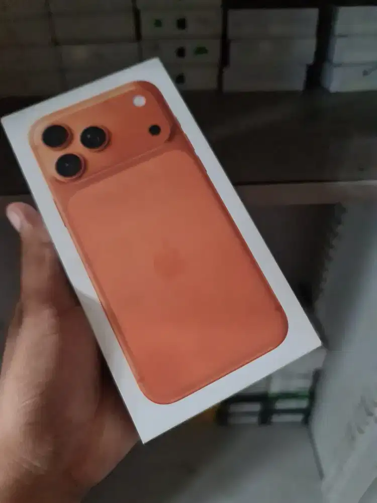 New iphone 17 pro max 256gb ibox garansi resmi 1 tahun ibox