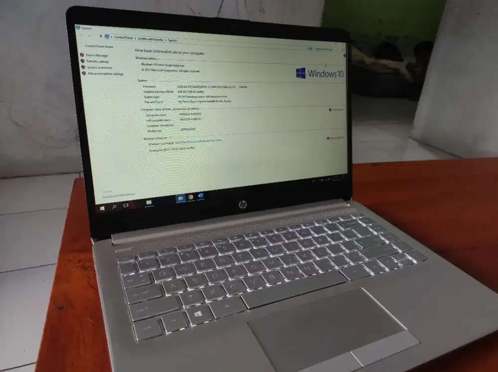 Laptop HP 14s-dk0xxx