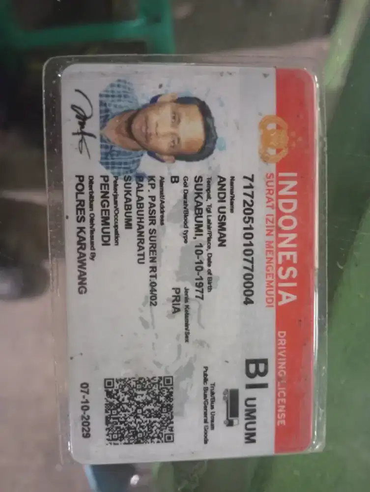 Siap kerja jadi driver