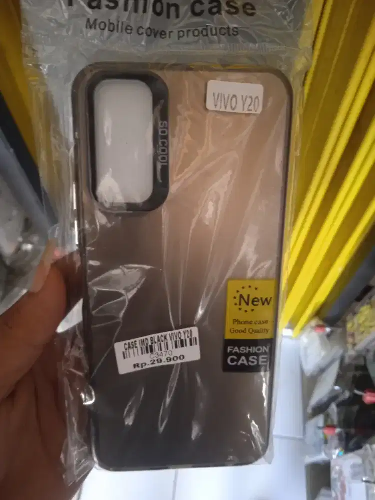 CASE IND BLACK VIVO Y20 ATLANTIS DASYAT