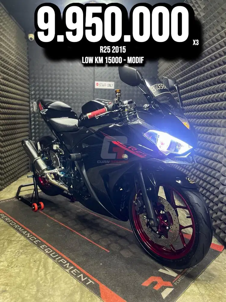 R25 OR R 25 2015 MODIF MEWAH LOW KM 15XXX PAJAK ON RAWATAN SUPERB UNIT