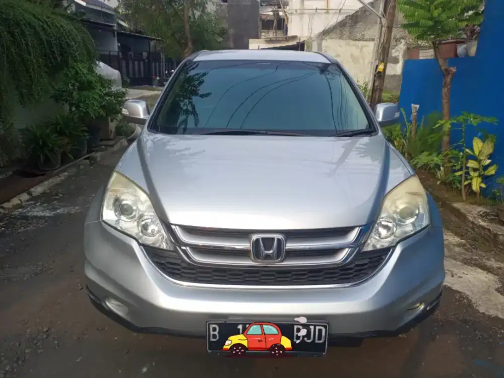 Honda CRV 2.4 cc 2010 Silver Metalik