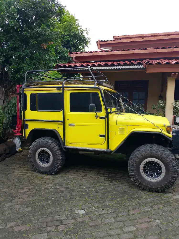 Hardtop Diesel BJ40 & BJ 60(Kaki2) Basic FJ 40 1980 bisaTT mobil/motor