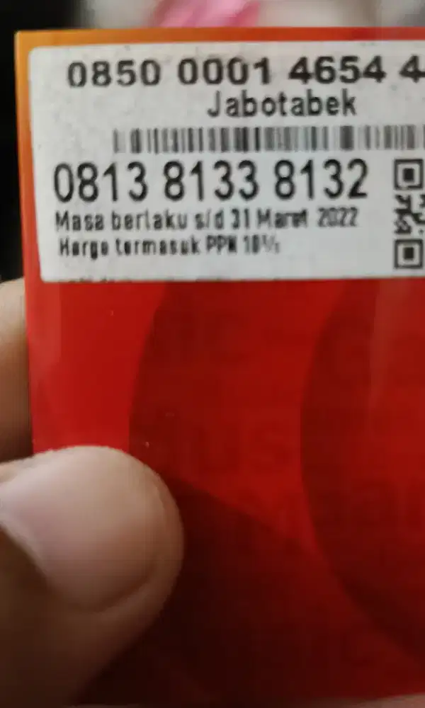 Kartu Simpati biasa 8133 8132
