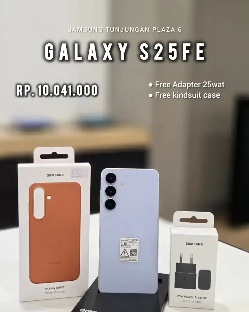 S25FE FREE UPGRADE MEMORY GARANSI RESMI