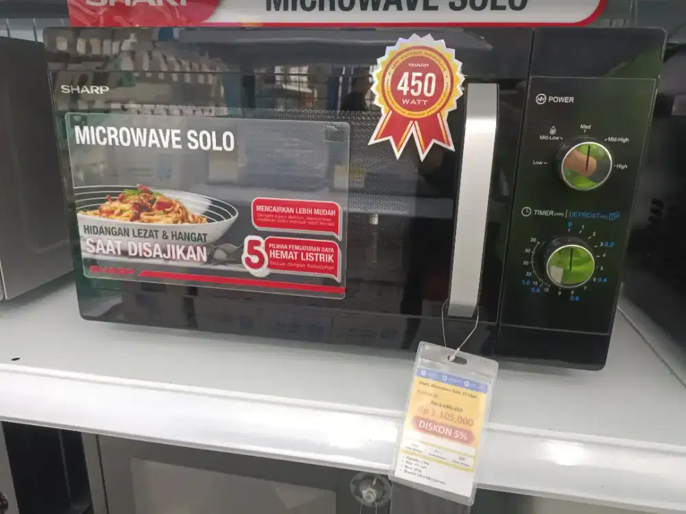 Microwave solo sharp