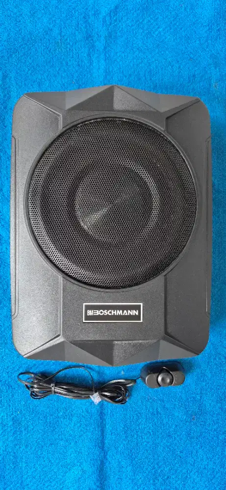 Subwoper Aktip Bawah jok Merek Boschman ukuran 10 inch