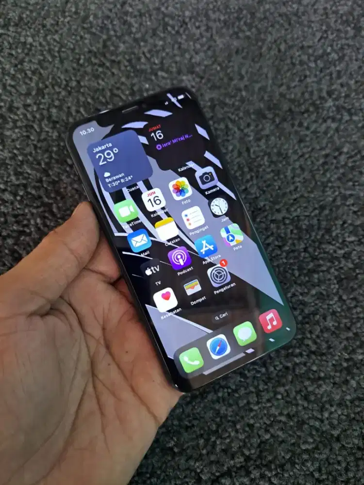 iPhone XS 256 GB all operator hp charger aja