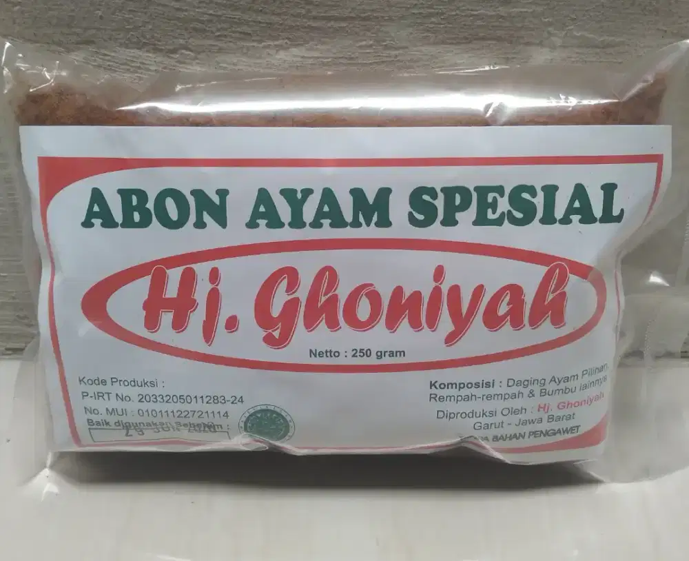 Abon ayam spesial hj ghoniyah