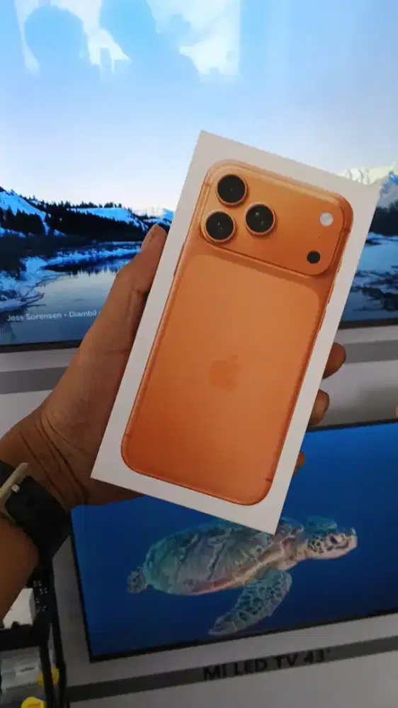 iphone 17 pro max 256 orange /silver