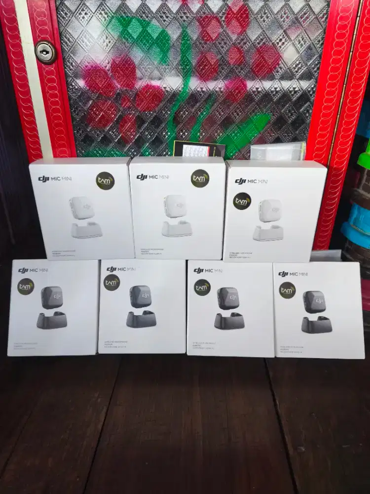 Dji Mic Mini Black/White Resmi Baru