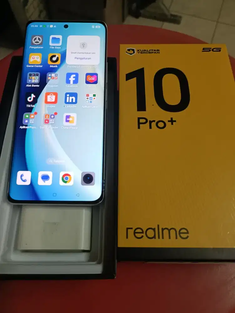 Murah hp realme 10 pro+plus 5G 12/256 lkp, bs TT