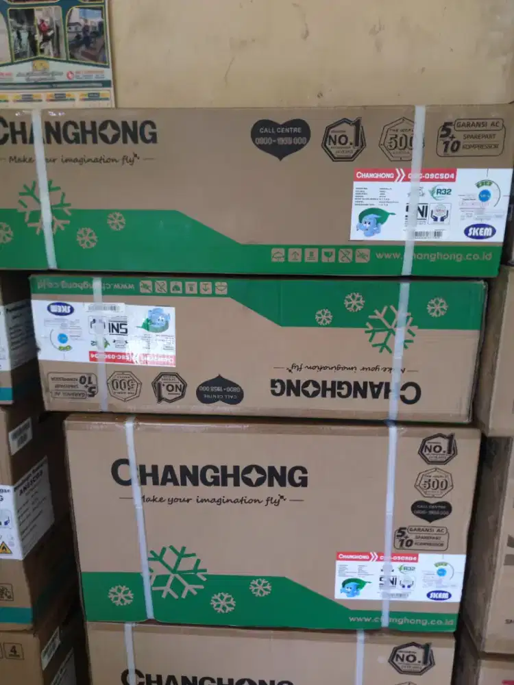 Ac canghong 1/2pk baru dan garansi