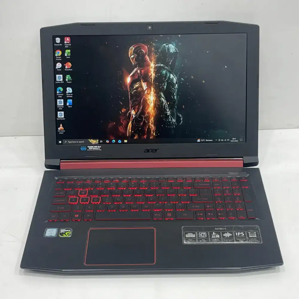 Jual Acer Nitro 5 Core i5 Gen 8 GTX 1050 RAM 8/ SSD 128/ HDD 1TB