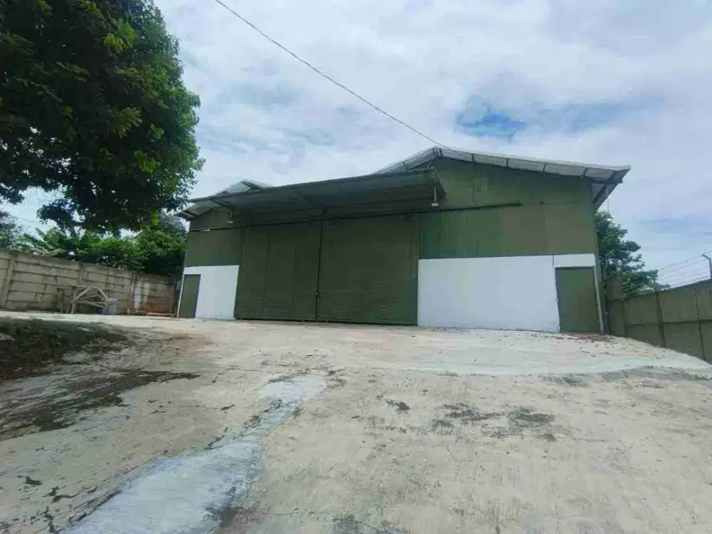 Gudang siap Pakai di Dalam Kawasan Pergudangan di Cileungsi Jonggol, Bogor