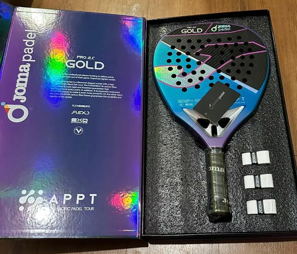 Raket Padel Joma Pro Gold 2.0 APPT Edition