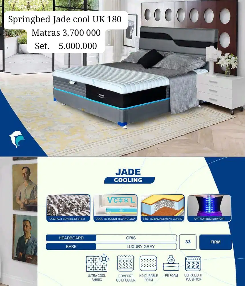 KREDIT SPRINGBED TANPA RIBET , SYARAT HANYA KTP