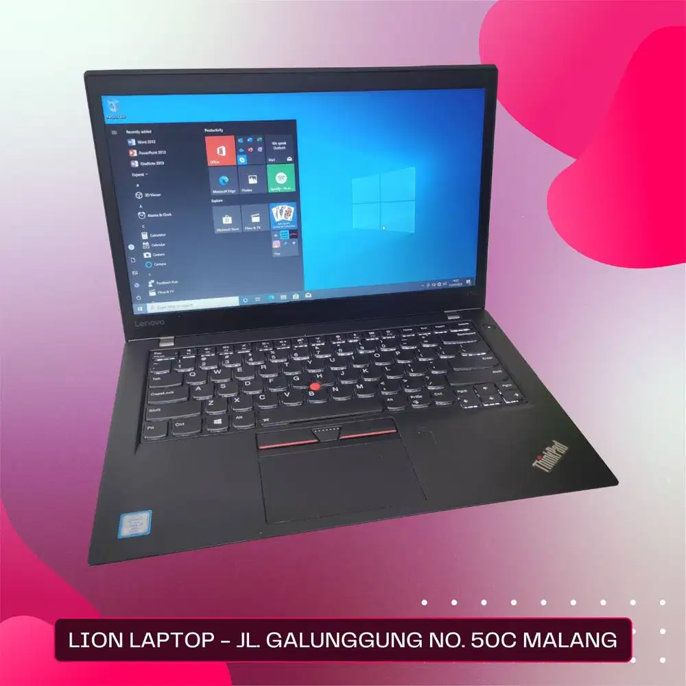 RAM 8GB SSD 256GB Core i7 SLIM Lenovo Thinkpad T470s [18|01]