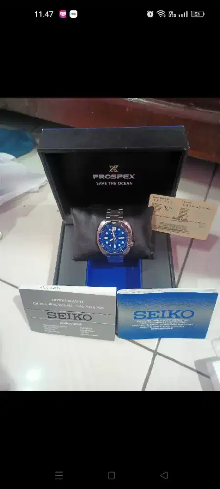 SEIKO SRPD21K1 PROSPEX DIVERS 200M TURTLE SAVE THE OCEAN