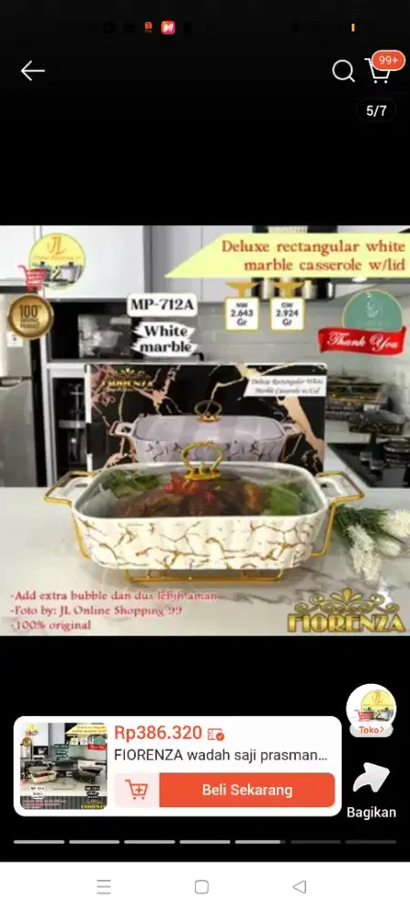 Dijual wadah saji makanan keramik