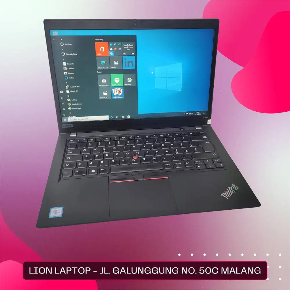 RAM 16GB i5 Gen 8 SSD 256GB Lenovo Thinkpad T490 [18|01]