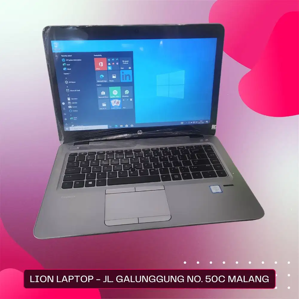 Core i5 RAM 8GB Murah SSD 258GB HP Elitebook 840 G3 [18|01]