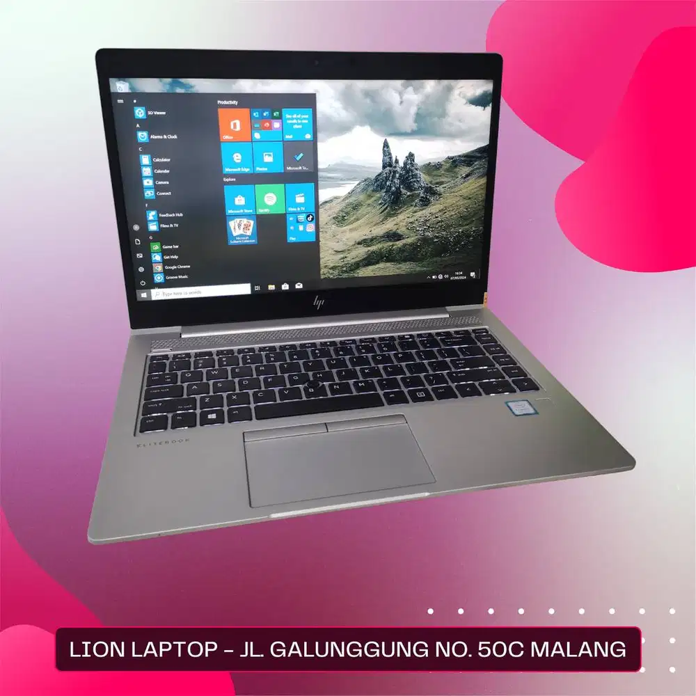 Core i5 Gen 8 RAM 8GB SSD 256GB HP Elitebook 840 G5 [18|01]