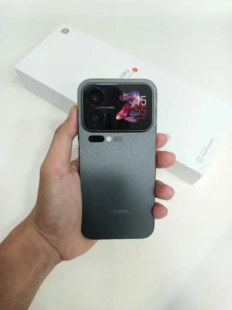 ( Second ) Xiaomi 17 Pro 16/512GB Black | Inter Beacukai | Fullset