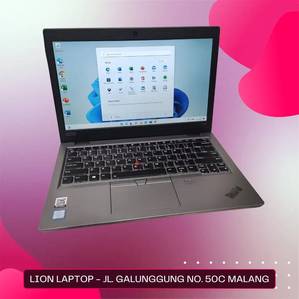 Core i5 Gen 8 RAM 8GB SSD 256GB Lenovo Thinkpad L390 [18|01]