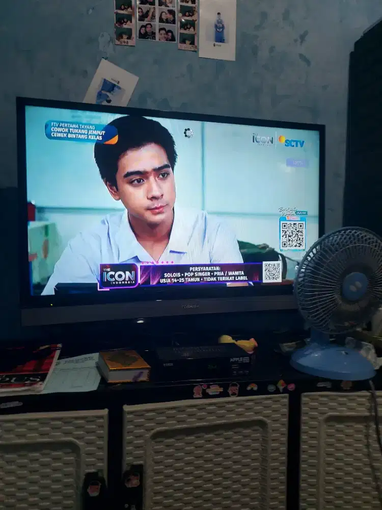 Jual tv toshiba 32inc full set