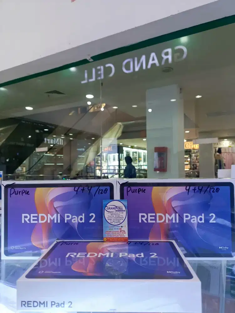 Tablet redmi pad 2 buka bungkus