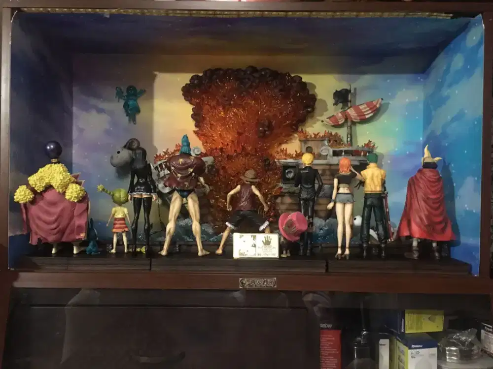 Burning going merry ONE PIECE RARE 96/188