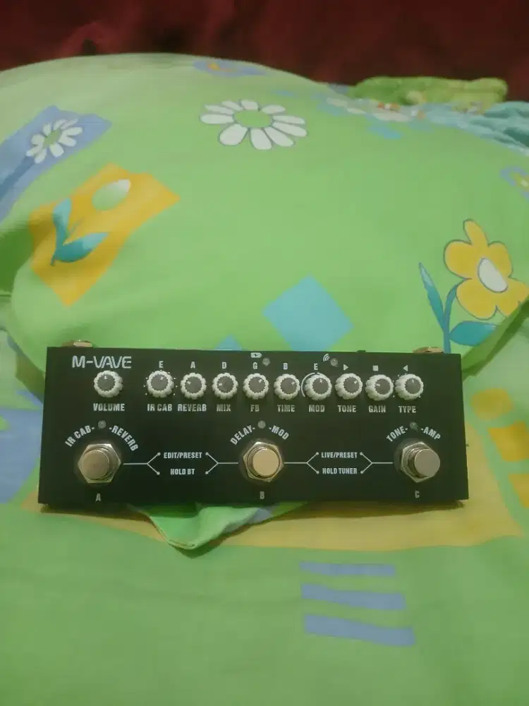 Efek gitar cube baby M-VAVE