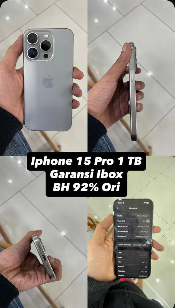 Iphone 15 Pro 1 Tera iBox