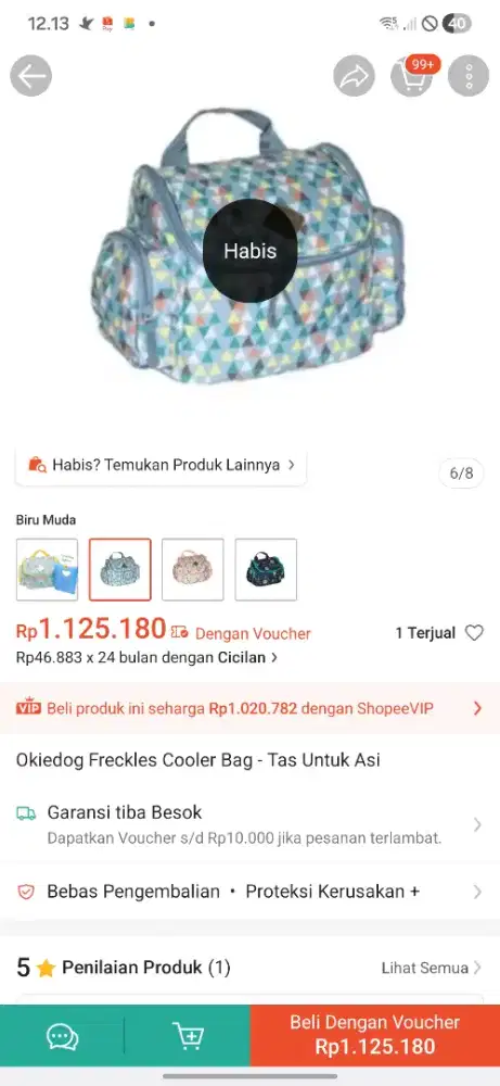 Freckles bu Okiedog cooler bag tas asi