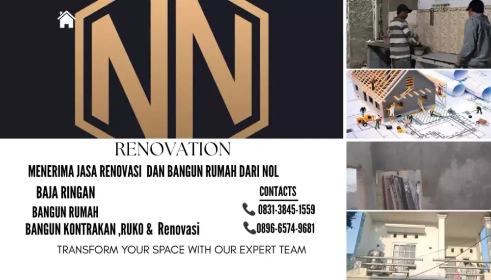 Jasa renovasi dan bangun rumah