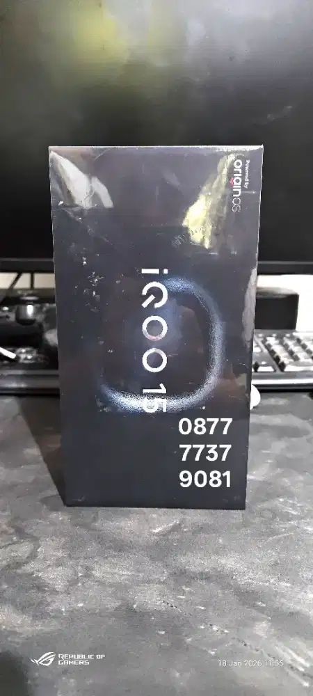 BNIB iQOO 15 12/256 GB Resmi Warna Putih