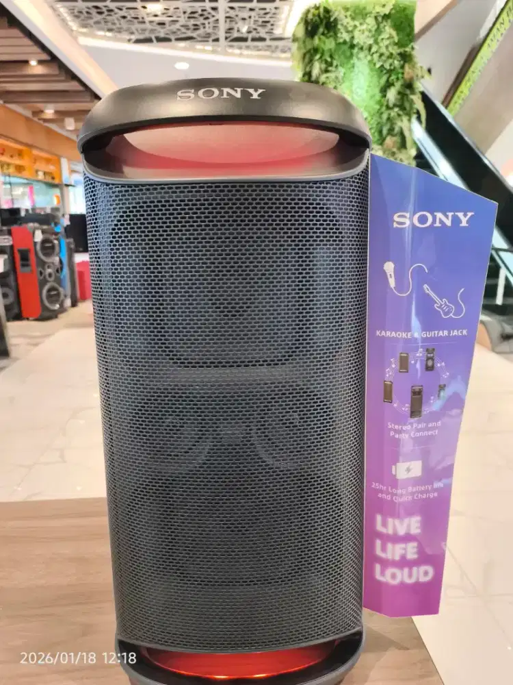 SONY AUDIO PORTABLE SRS-XP500