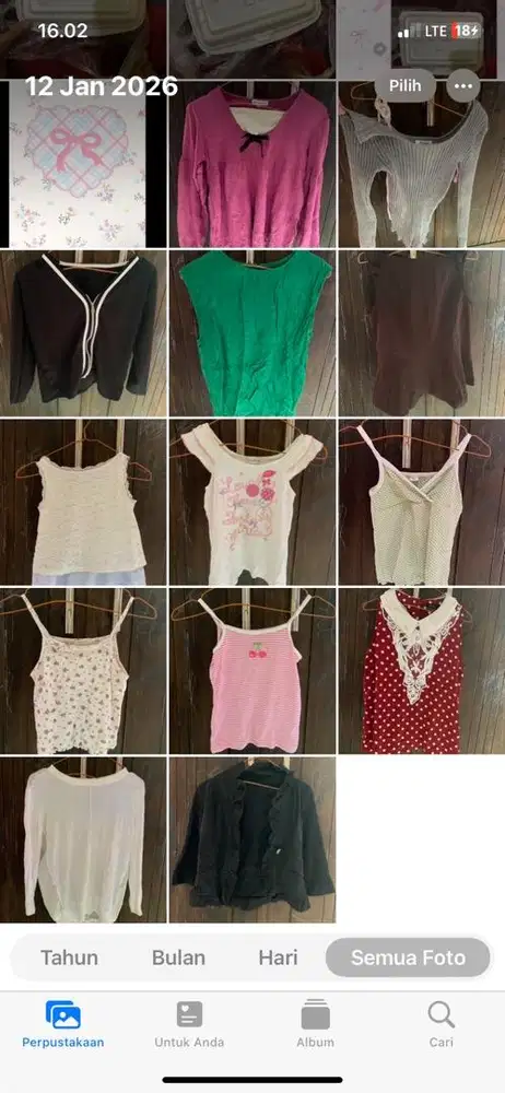 Preloved pakaian wanita