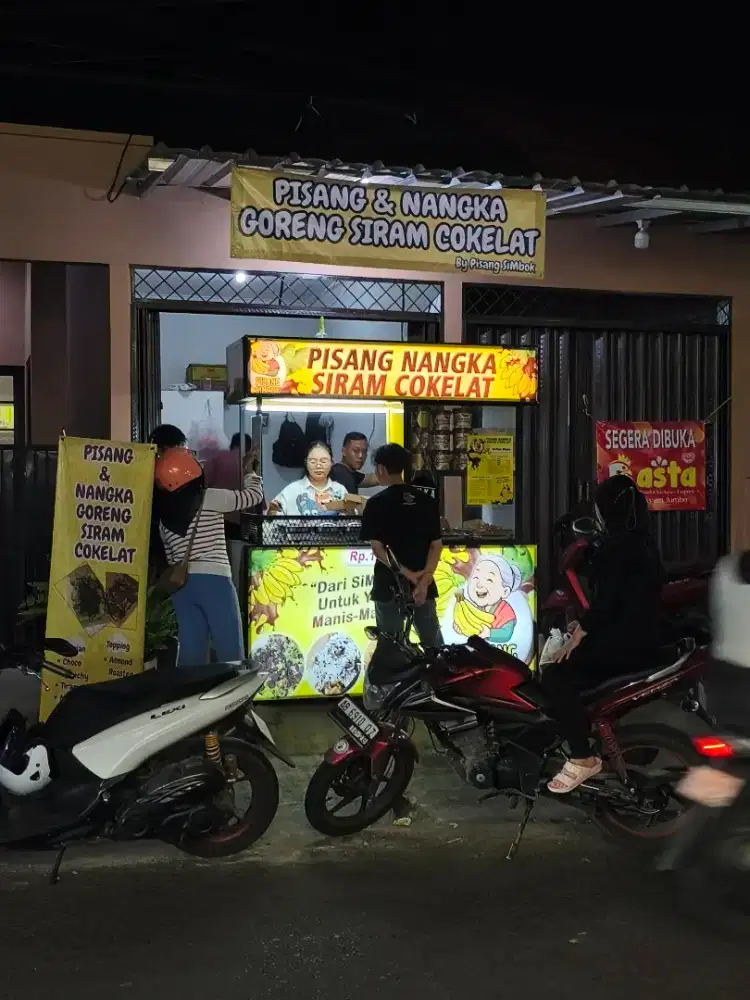OVER USAHA PISANG & NANGKA GORENG SIRAM COKELAT BY PISANG SIMBOK