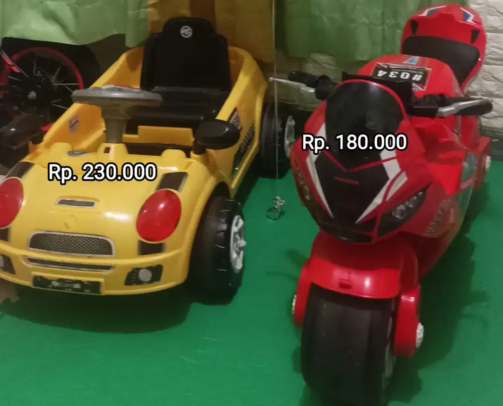 Jual Mobil dan Motor Anak 1-5 Tahun