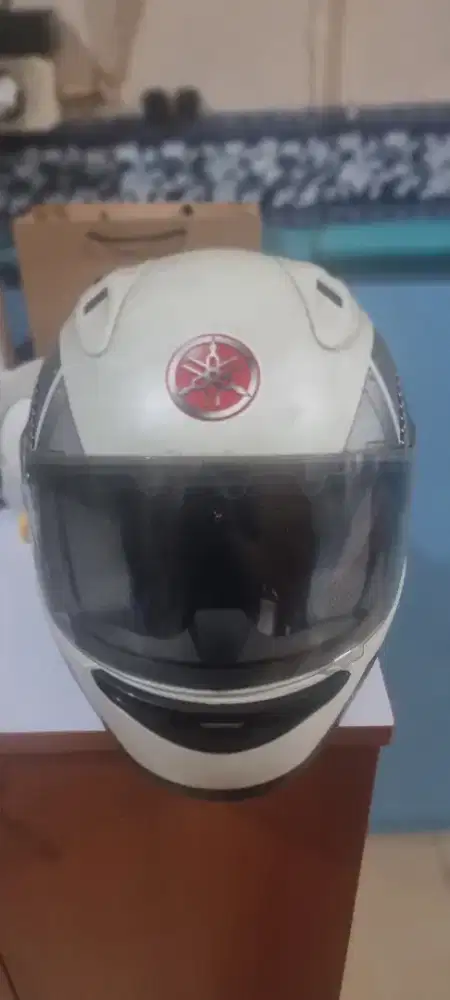 Helm Full Face Yamaha Putih