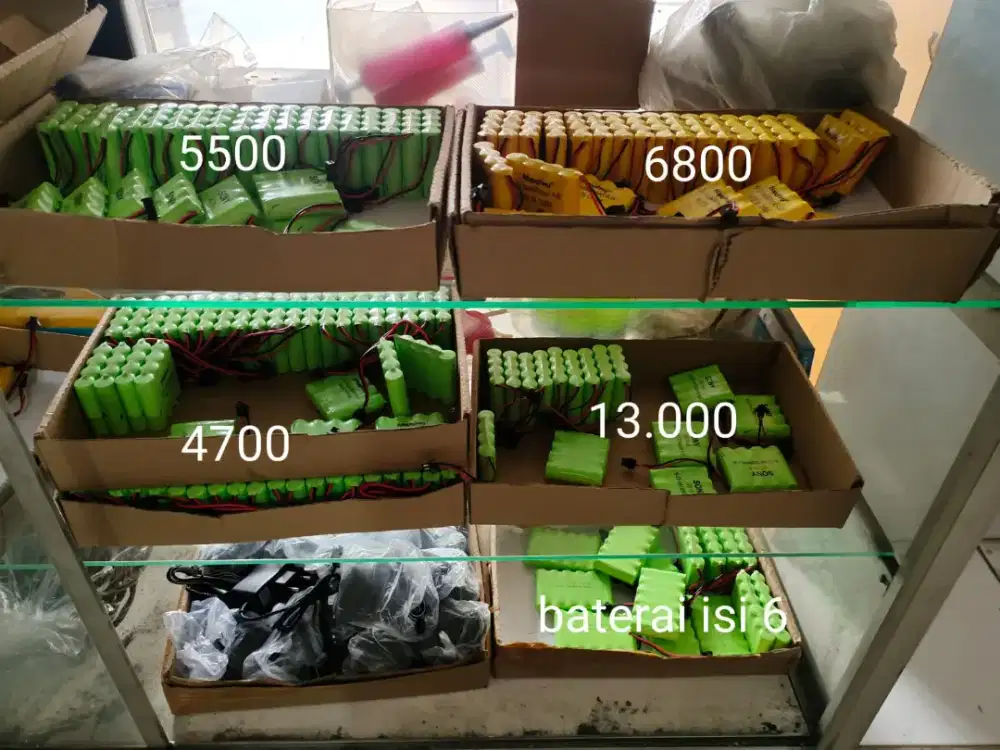 TERMURAH Baterai nicd 7.2V Sony 5500 mah ,bisa untuk RC mobilan dll