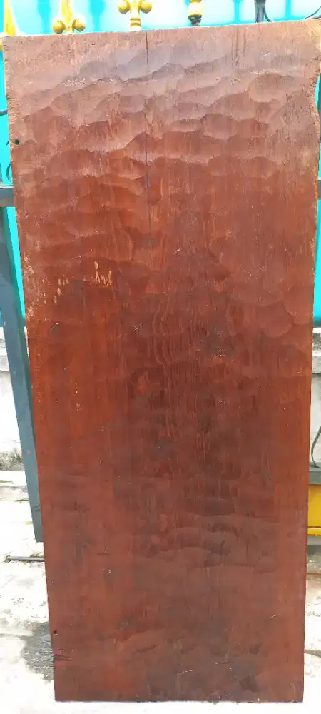 Papan lebar kayu jati utuh lawasan