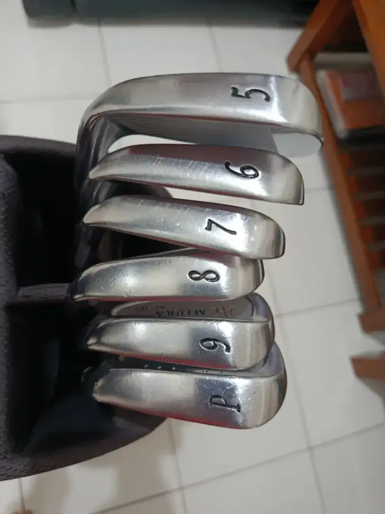 Stick golf iron set MIURA