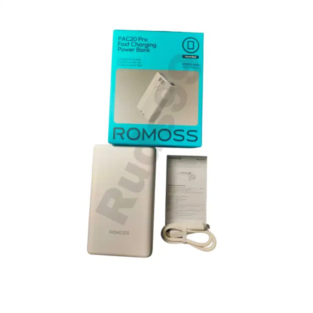 Romoss PAC20 20000 mAh powerbank power bank fast charging
