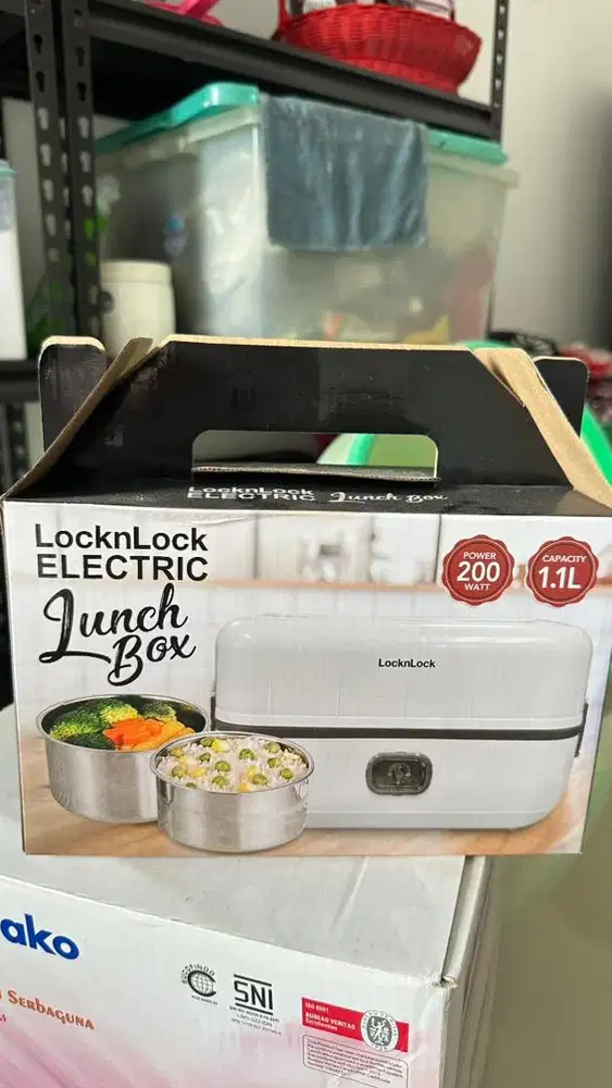 Brand New! Lock n Lock Electric Lunch Box 200watt 1.1Liter
