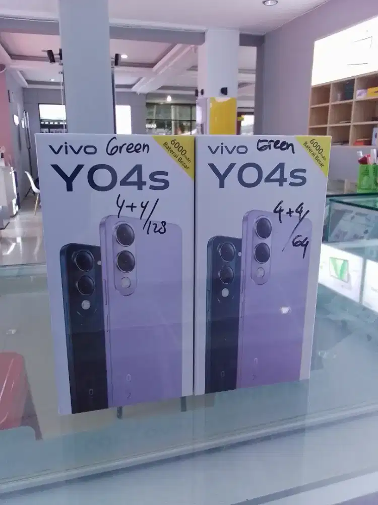 Vivo Y04s ram 4+4/128 garansi resmi