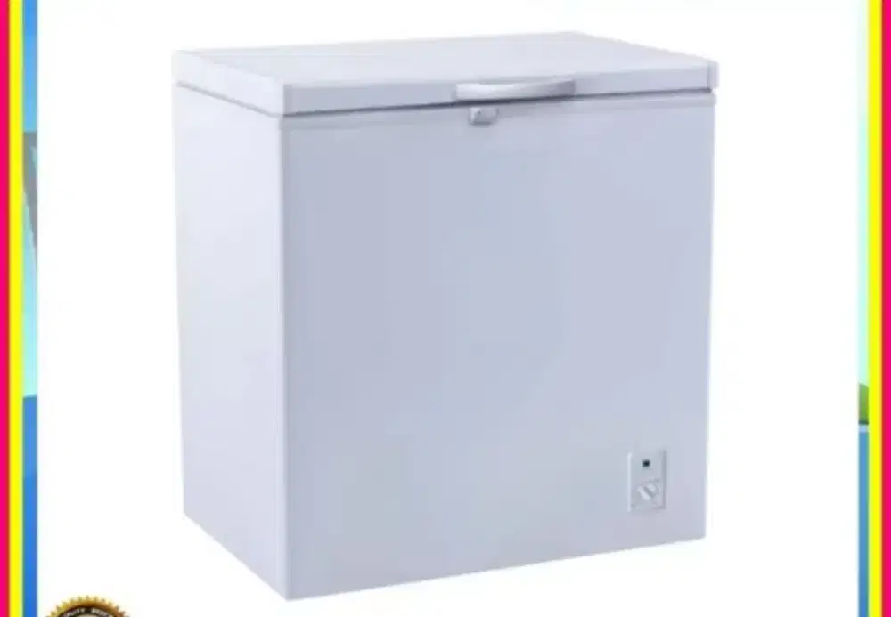 Freezer ukuran besar barunmasih dlm kardus
